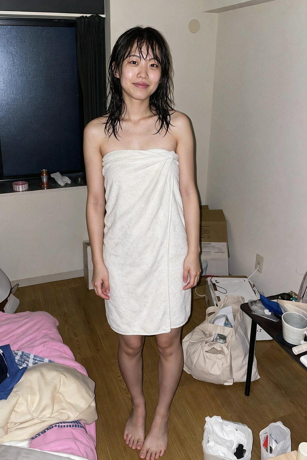 【実写級】彼女のスマホに仕込んだ 〜上京したての女子大生ゆい（21）・カメラロール48本〜 - サンプル画像 5