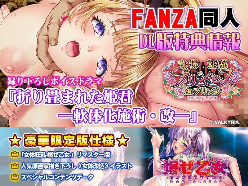 女体狂乱プリンセス inプリズン【FANZA同人限定特典付き】 - サンプル画像 4