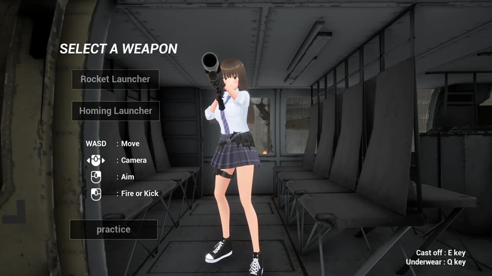 ロケラン系女子 Rocket Launcher Type Girl - サンプル画像 2