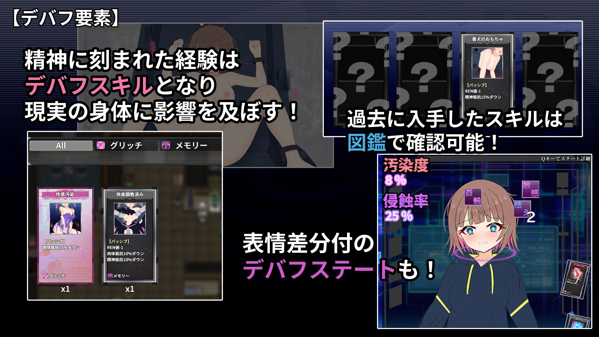 幻装少女ナギ -サイバーエロトラップダンジョン潜行録- - サンプル画像 4