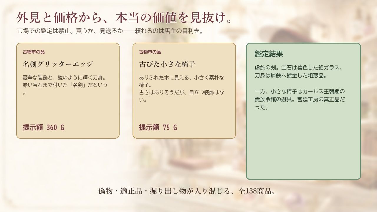 陽だまりの魔女商店 〜新米店主の目利きと古物奇譚〜 - サンプル画像 1