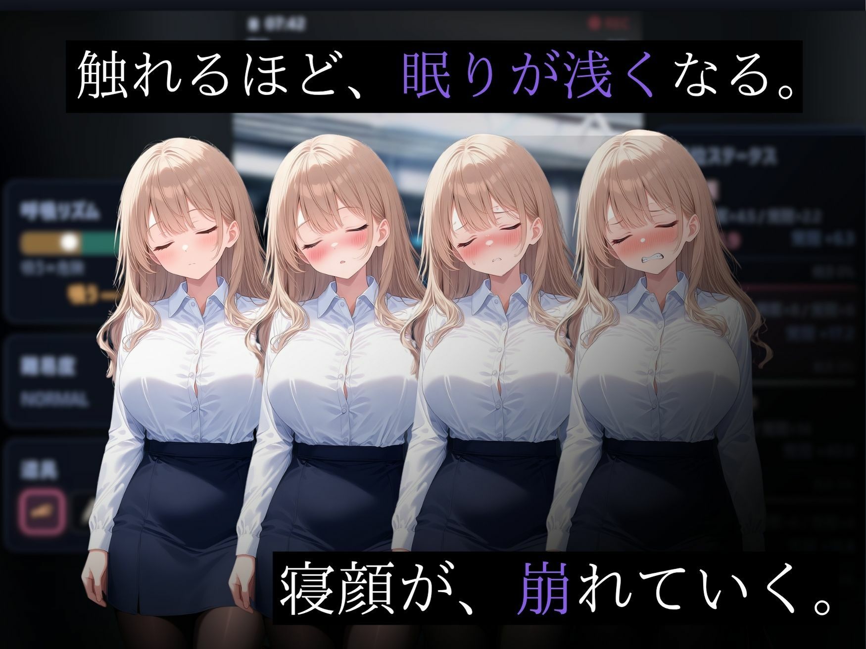 【スマホ対応】透視×時間停止 止まらない欲望と止まった時間〜通勤OL編〜 - サンプル画像 5