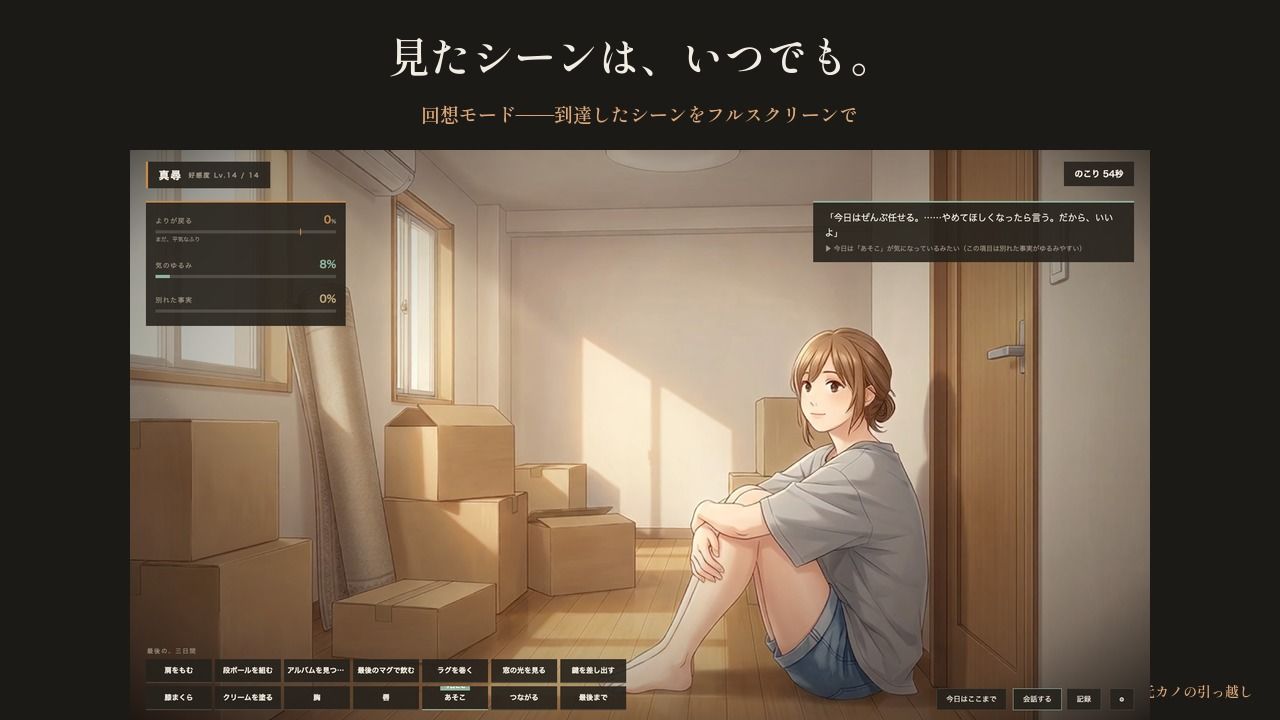 元カノの引っ越し 〜最後の三日間〜 - サンプル画像 8