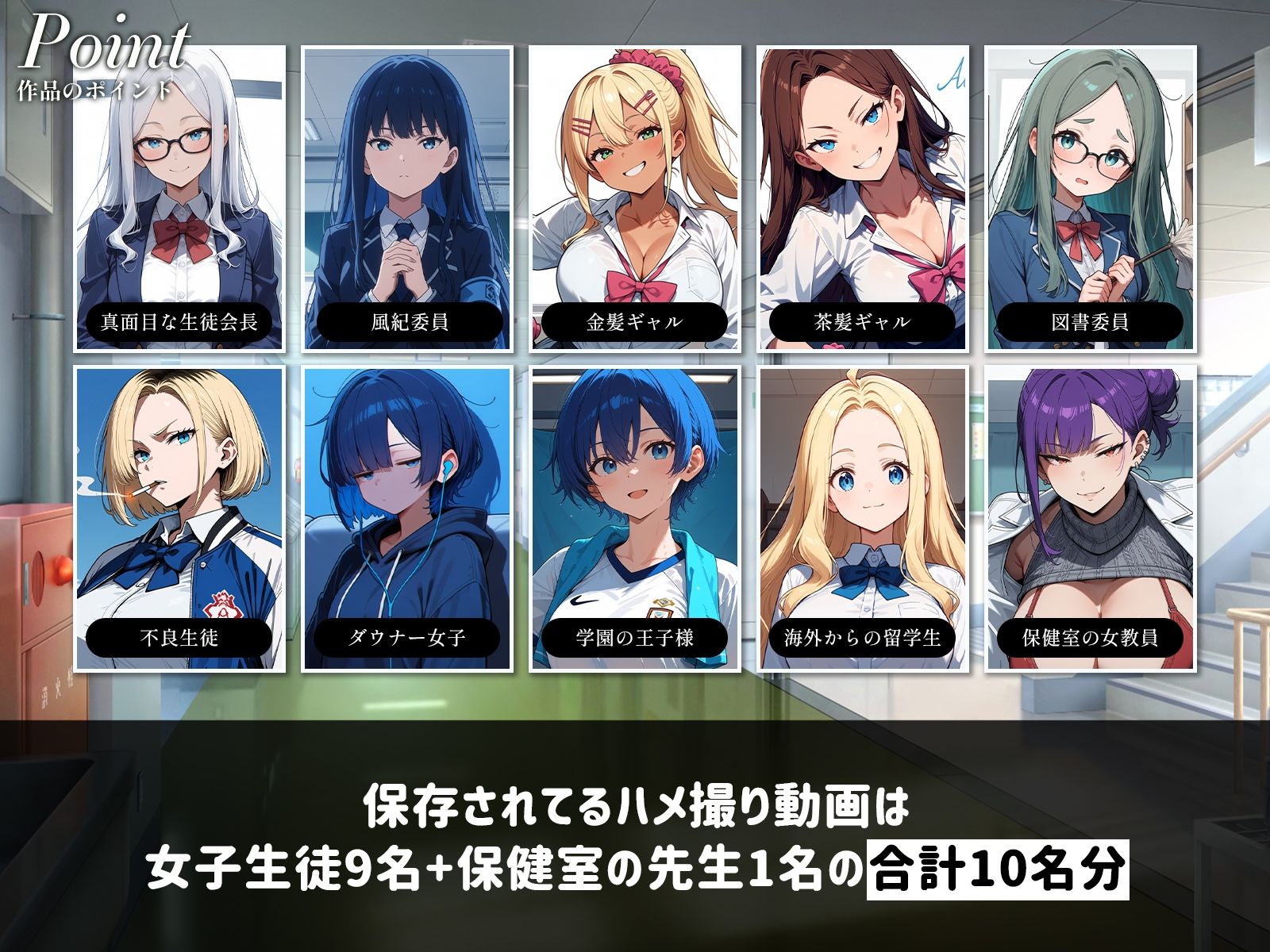 【フルボイス】転生したらあの伝説の校長だった件〜女子生徒ハメ撮り記録〜 - サンプル画像 5