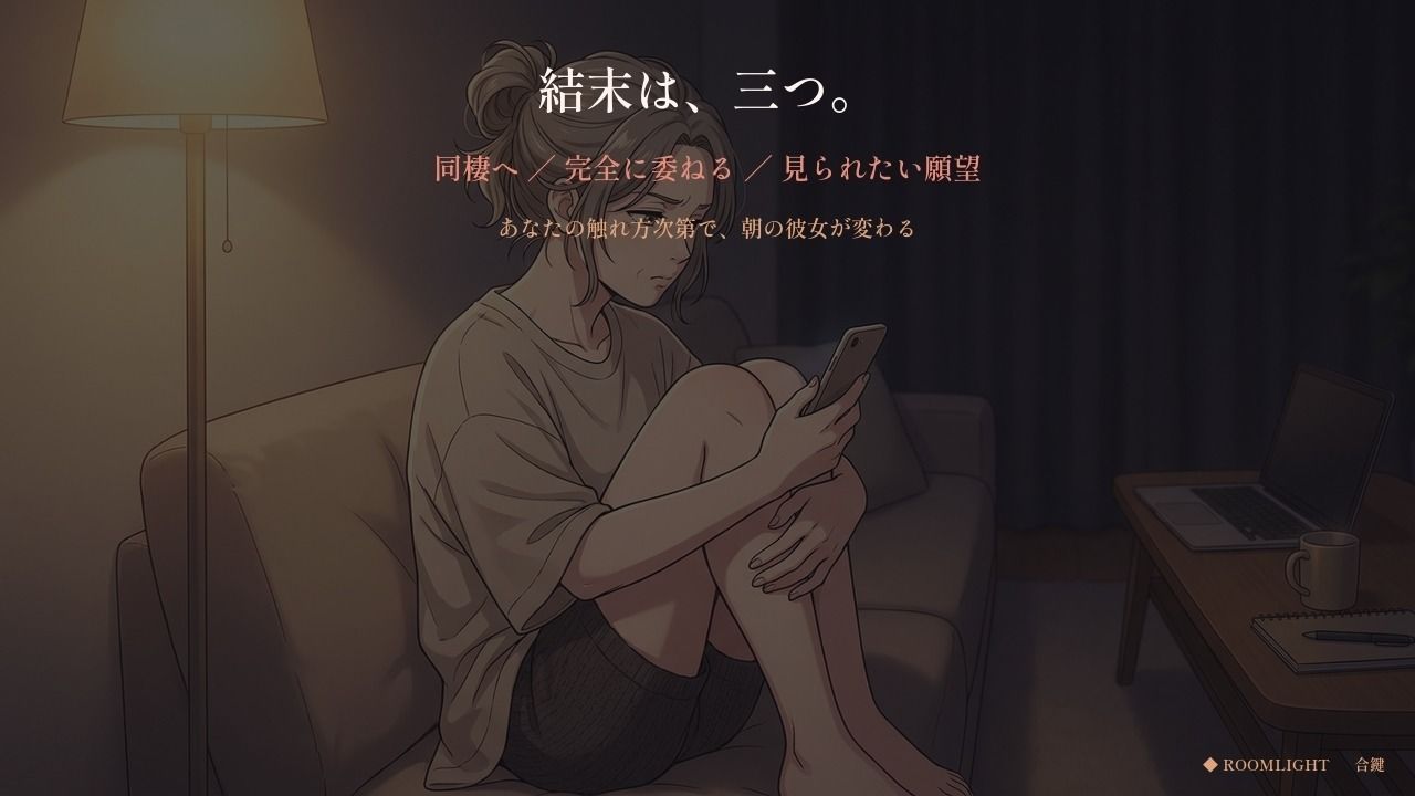 合鍵 〜ルームシェアの距離が、変わる夜〜 - サンプル画像 9