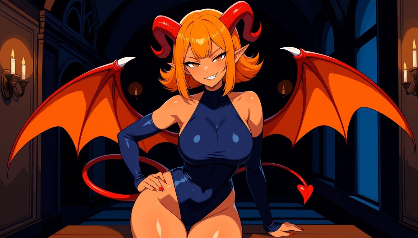サキュバスの夜遊戯 - サンプル画像 4