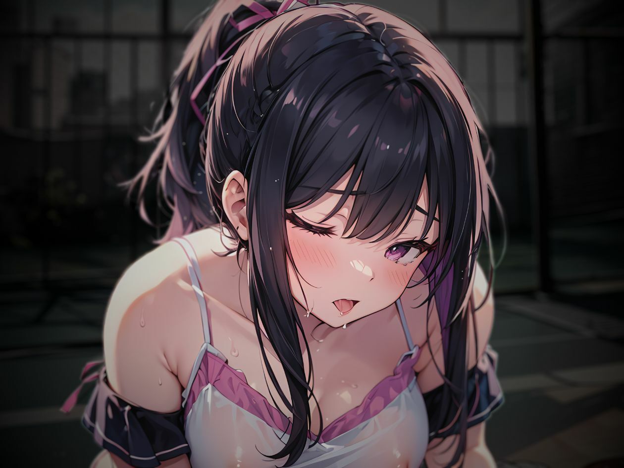 ヤンキー彼女に別れを切り出したら夜●いされて襲われた - サンプル画像 2