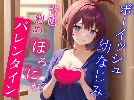 彼女が出来てから疎遠になってたボーイッシュ幼なじみと慰めほろにがバレンタインえっち〜僕がエッチな事してあげるから元気出して？〜 - サンプル画像 6