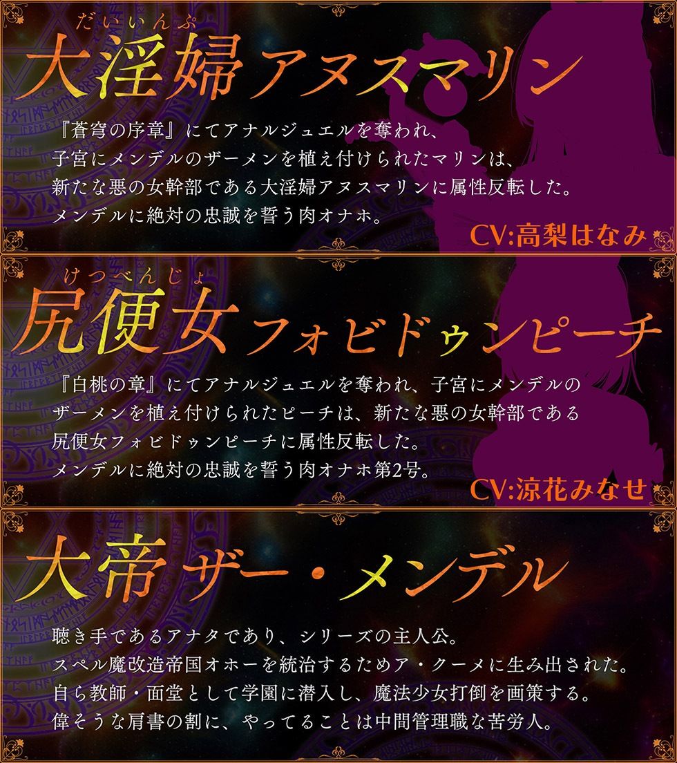 魔法少女肛虐計画 神魔の章 魔装神姫リリスマリア【KU100ハイレゾ】 - サンプル画像 6