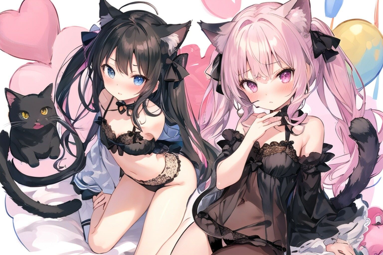 同棲している猫耳の女の子が、疲れたアナタにいっぱい甘えて、ちょっとイジワルに癒してくれる - サンプル画像 4