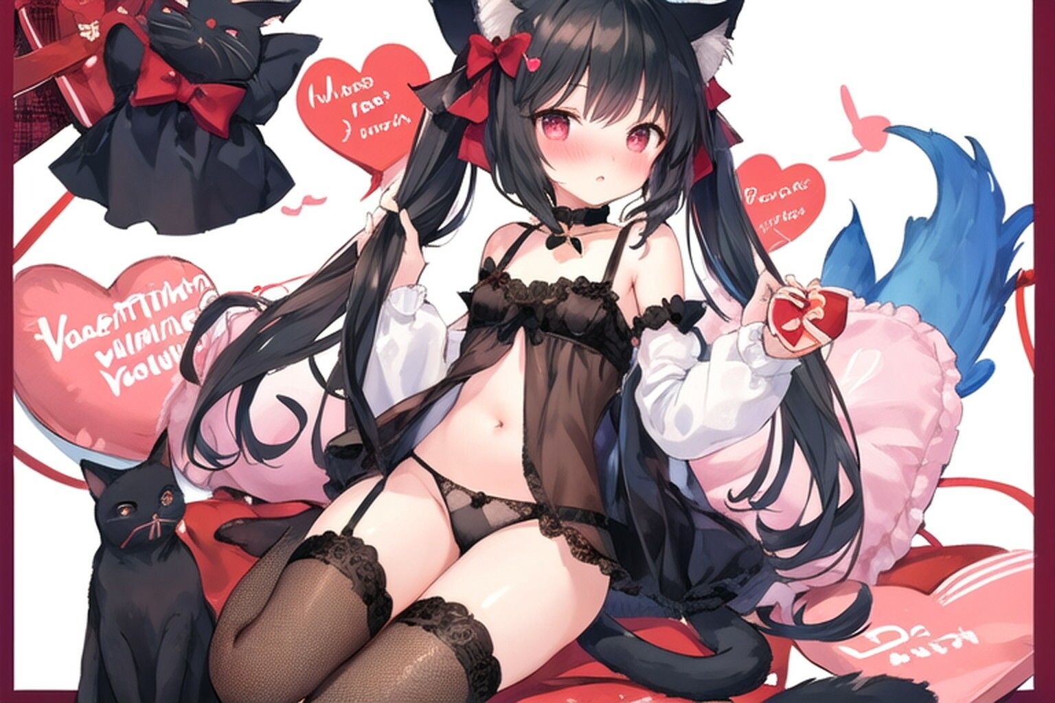 同棲している猫耳の女の子が、疲れたアナタにいっぱい甘えて、ちょっとイジワルに癒してくれる - サンプル画像 6