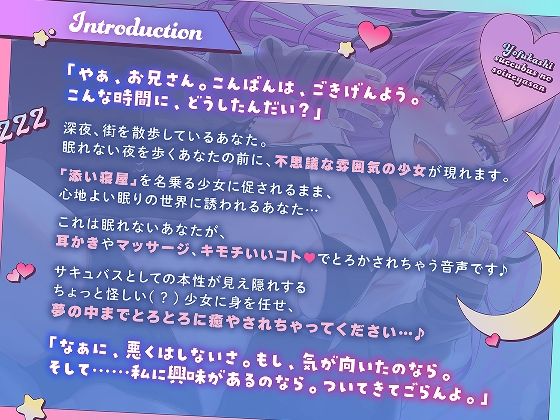 夜更かしサキュバスの添い寝屋さん - サンプル画像 1