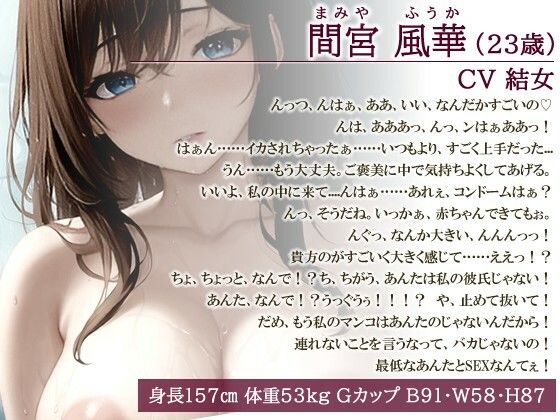 巨乳彼女の同窓会NTR。最低最悪の元カレのちんぽを無理やり思い出させられ……【浮気/快楽堕ち/背徳】 - サンプル画像 1