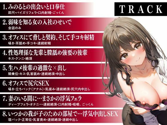 新人社員が先日利用したデリヘル嬢！？脅されて巨乳女子の性欲処理をする日々 - サンプル画像 4
