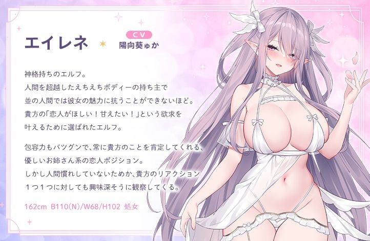 エルフパラダイス〜ようこそ♪身も心も癒やし尽くすムチえちエルフの理想郷へ〜 - サンプル画像 2
