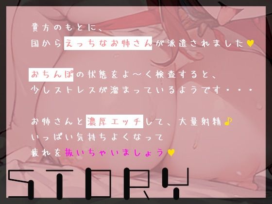 国から派遣されたえっちなお姉さん - サンプル画像 3