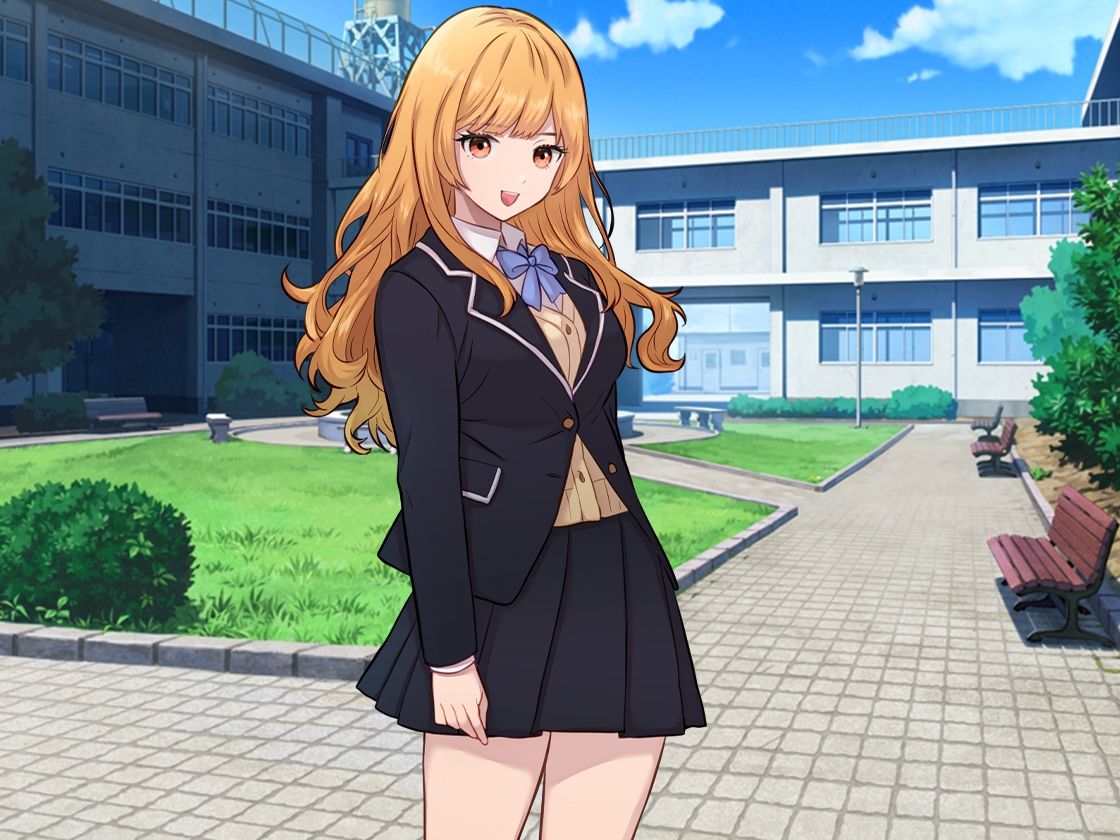 憧れの白ギャル巨乳お嬢様JKがキモオタチンカス汚ちんぽにハマって甘サド生ハメセックス要求 - サンプル画像 4