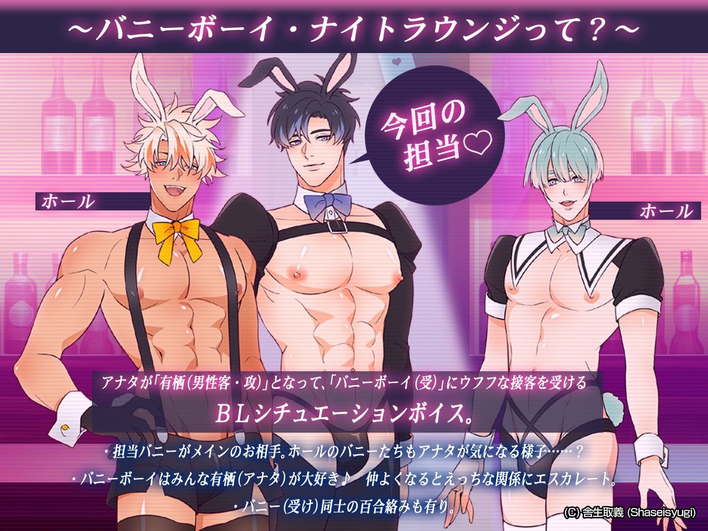 バニーボーイ・ナイトラウンジ Vol.3 舞兎編  -Maito- - サンプル画像 1