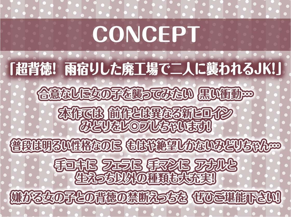雨濡れJKレ〇プ2【フォーリーサウンド】 - サンプル画像 4