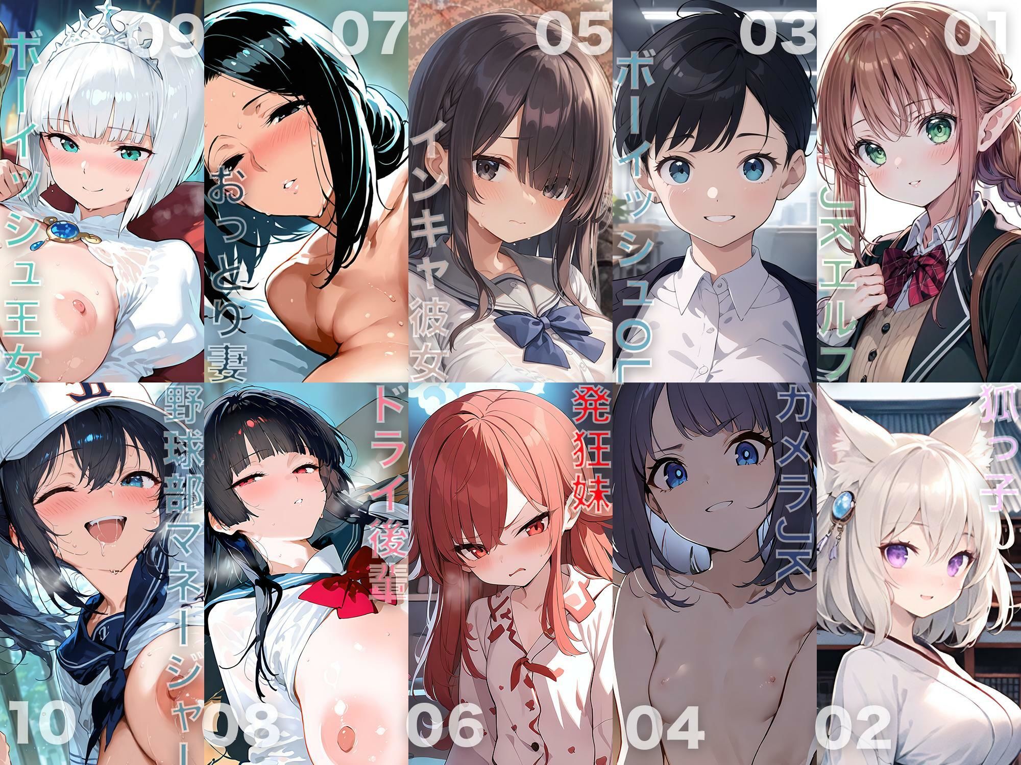 【JK彼女×寝取られ×集団レ●プ】野球部マネの恋人がキャプテンの剛速球ピストンでオホ発情！部員たちの臭ちんぽで処女まんこ＆ケツ穴ガバガバ快楽堕ちの妊娠ゲームセット - サンプル画像 1