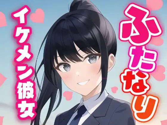 【ふたなり百合】イケメン彼女に溺愛されて中出し百合セックス！ - サンプル画像 1