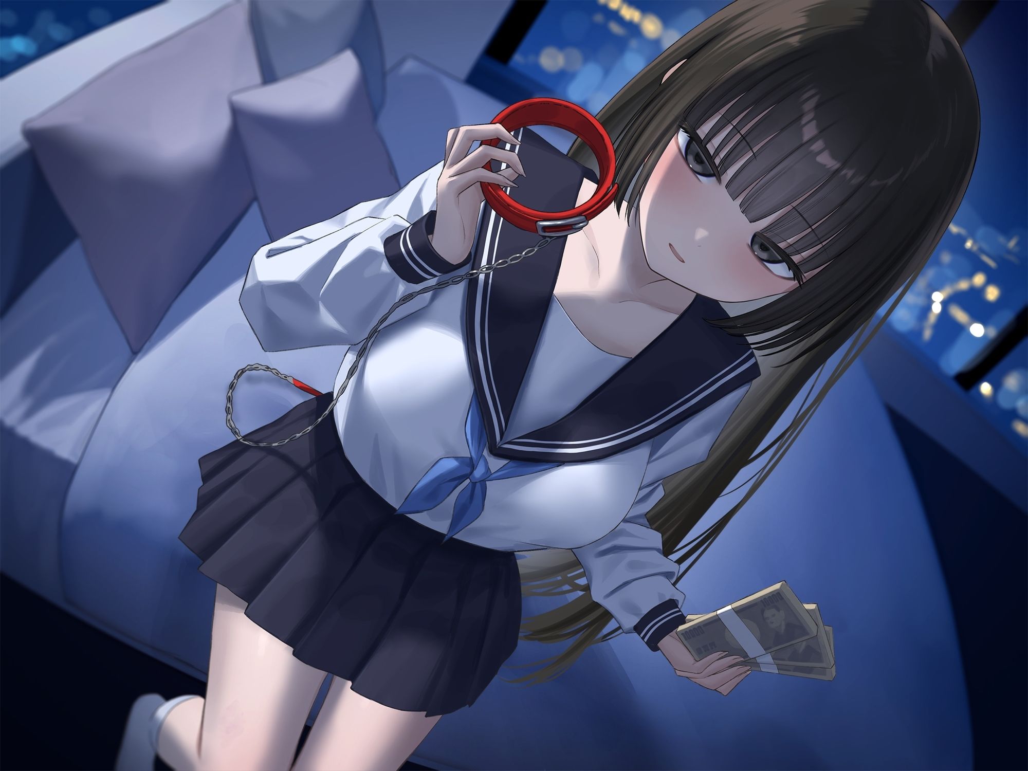 《総再生時間2時間越え『時給10，000円っ！ダウナークールJKに飼われるアルバイト』/どうせみんな死んでいくだけだし…。》 - サンプル画像 3