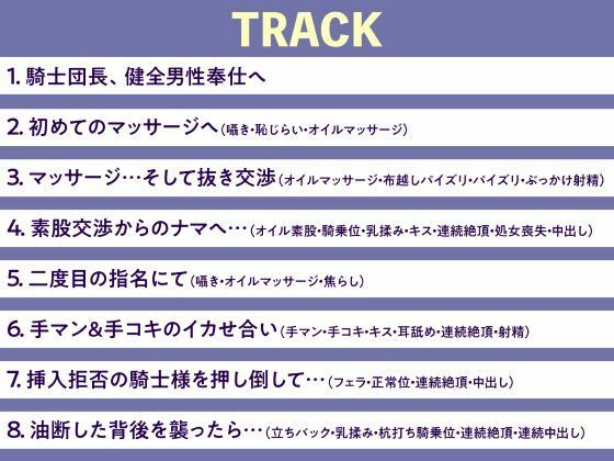 チンは剣より強し！〜最凶の女騎士団長…メンズエステで男に屈す〜 - サンプル画像 5