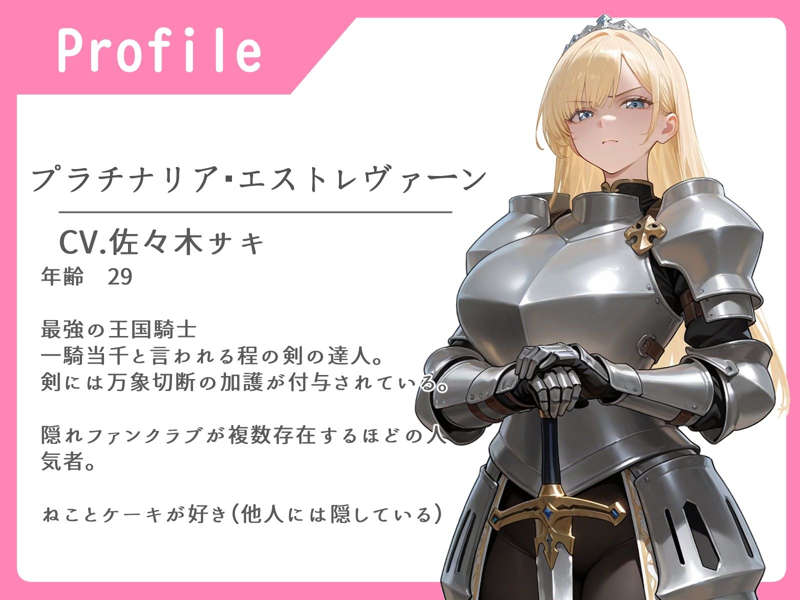 最強女騎士常識改変【激おほ/無様/事後催○解除】 - サンプル画像 1