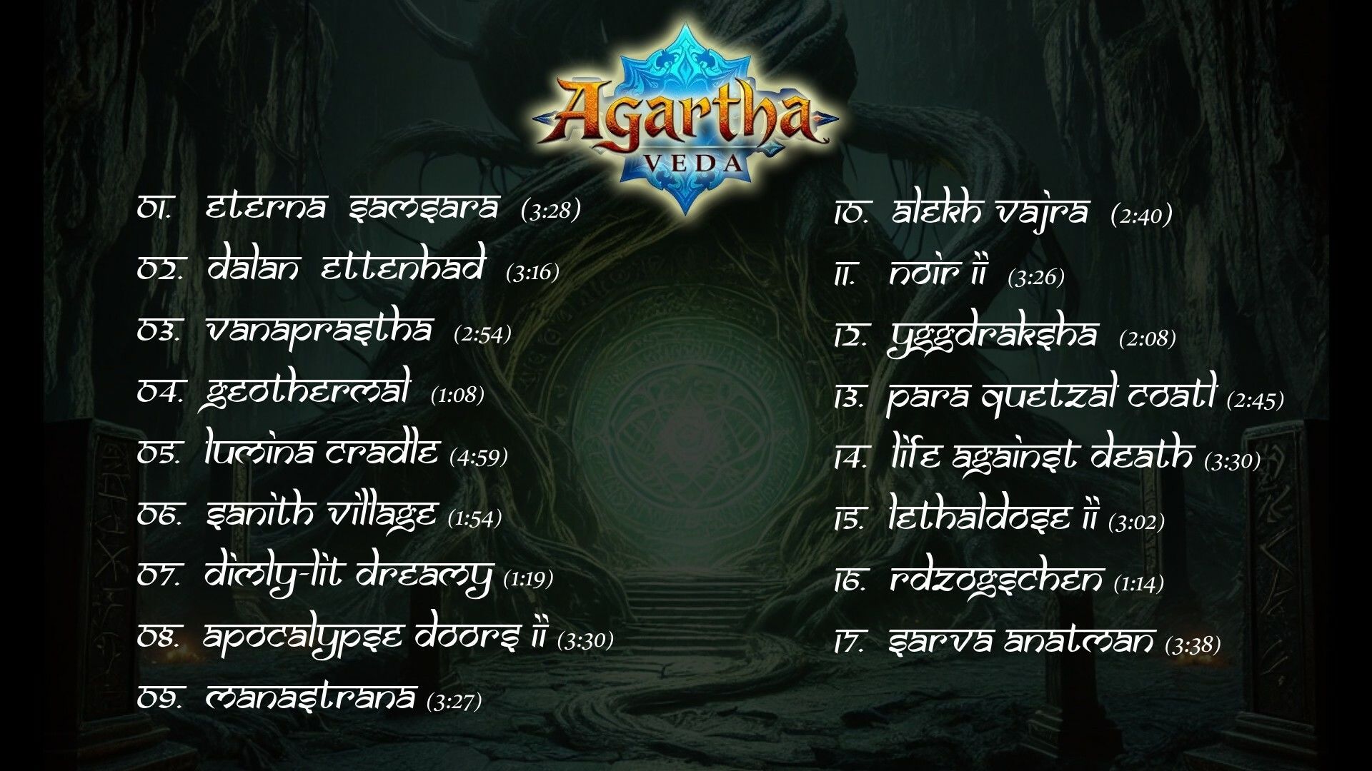 【BGM素材】Agartha Veda Game Music - サンプル画像 1