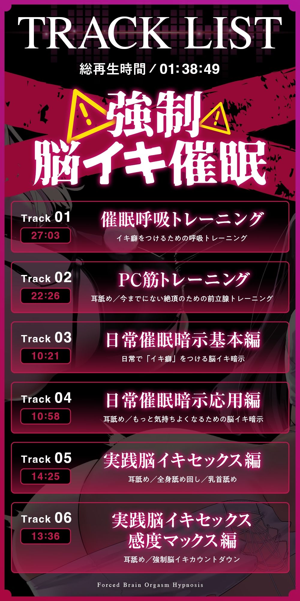 強●脳イキ催●〜7日間で堕ちるアナタの脳のイキ癖開発調教訓練〜【淫語×心情代弁×囁き催●】 - サンプル画像 6