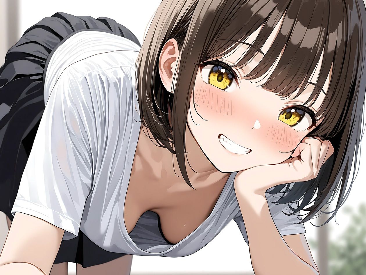 バイト先の休憩室で〜おっとりS後輩の秘密のご奉仕〜【KU100】 - サンプル画像 2