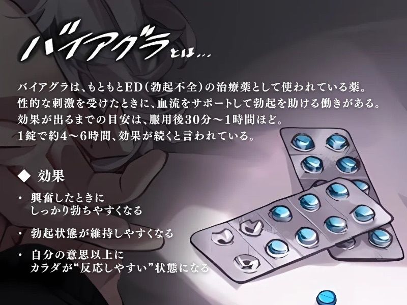【実録】初めてバイアグラ飲んでオナニーしてみた【服用から効果ピーク時までリアルタイム録音】 - サンプル画像 1