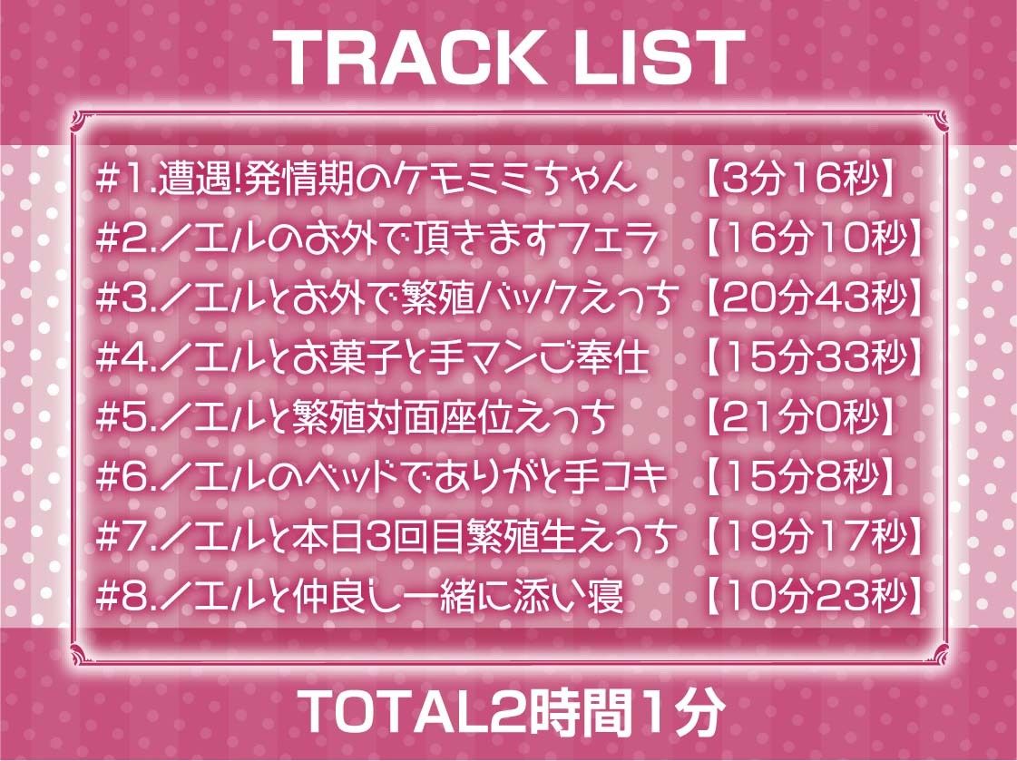 無口ケモミミちゃんと繁殖交尾【フォーリーサウンド】 - サンプル画像 6