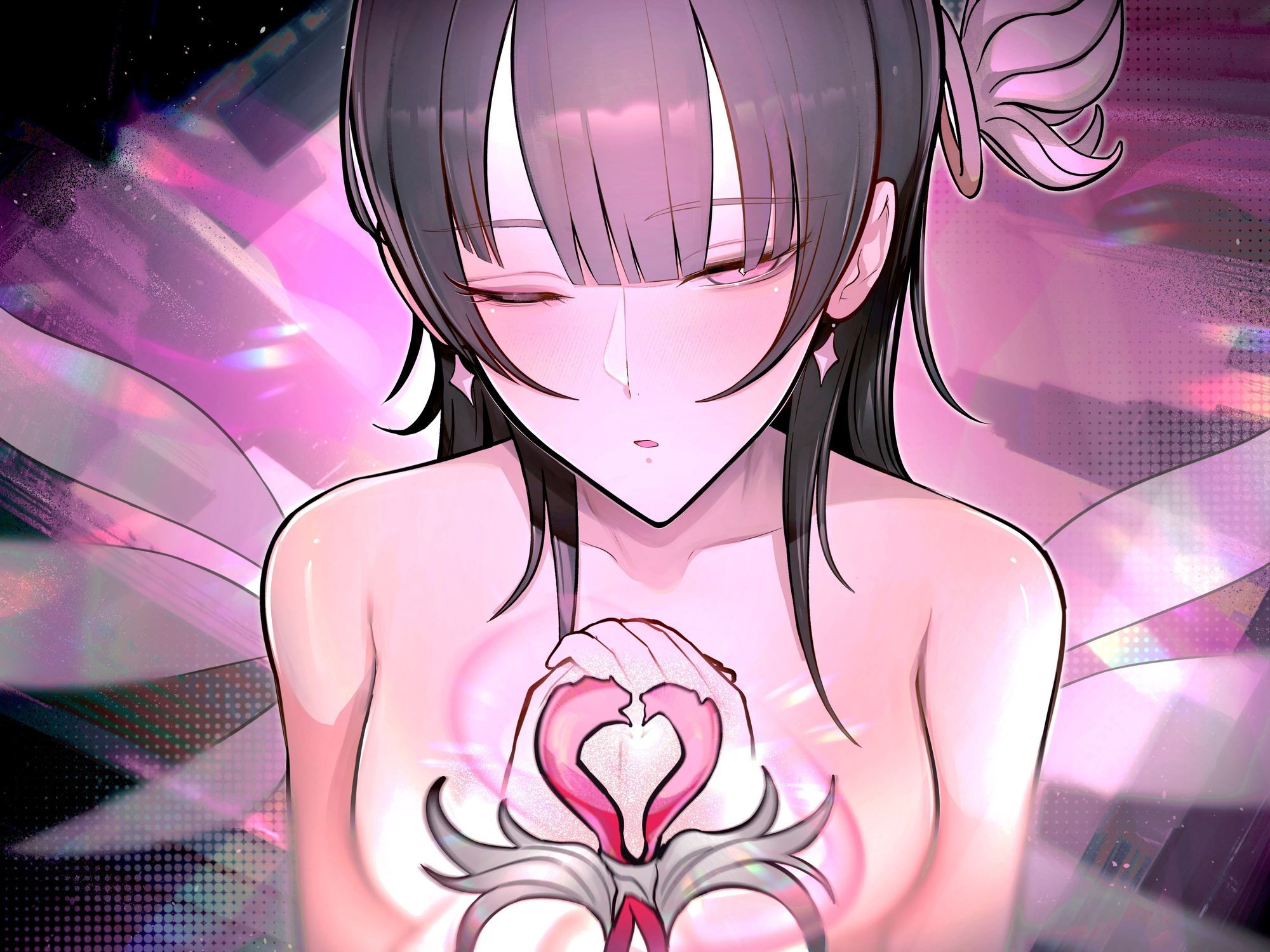 【純愛×魔法少女×おほ声】魔法少女まりか -The last night together- - サンプル画像 4