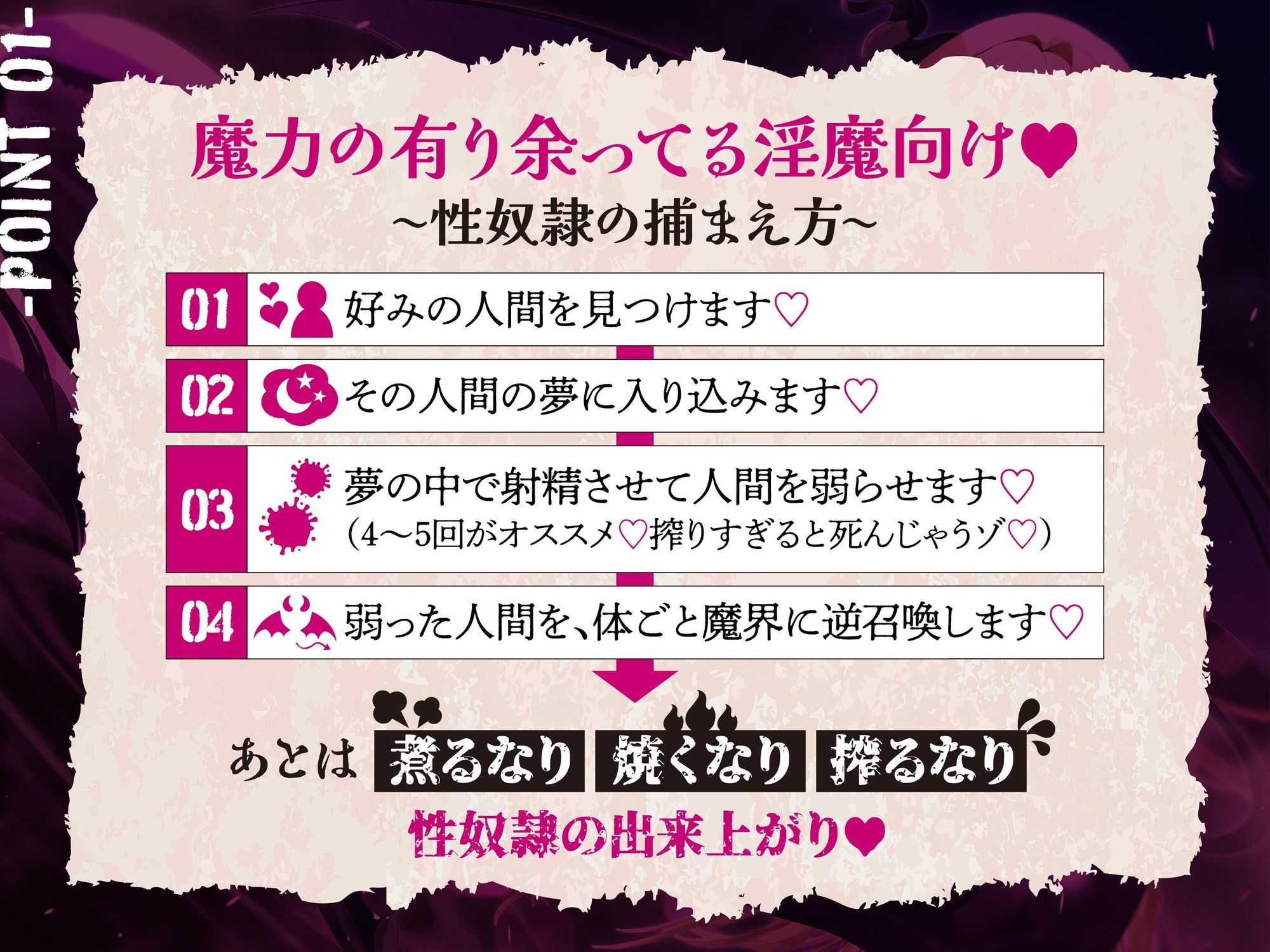 【逆レ】サキュバスと負け確SEXバトル〜あなたの運命は…死ぬまで淫魔のザーメンサーバー！？〜 - サンプル画像 5