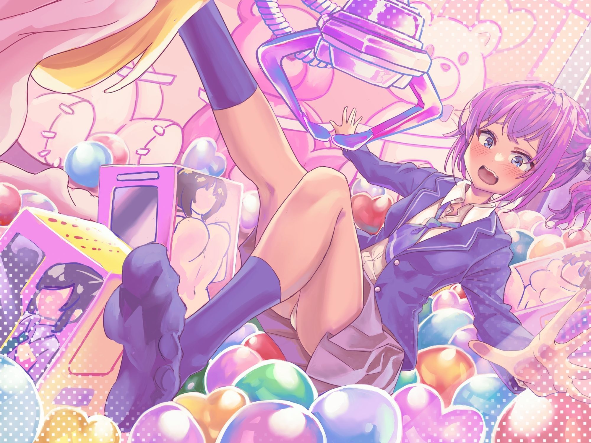 げっちゅー！ 〜クレーンゲームでGETしたギャルJ○を好き放題できる話〜 - サンプル画像 2