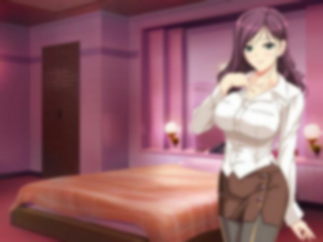 妖艶なドスケベお姉さんと下品喘ぎオホ声セックス - サンプル画像 1
