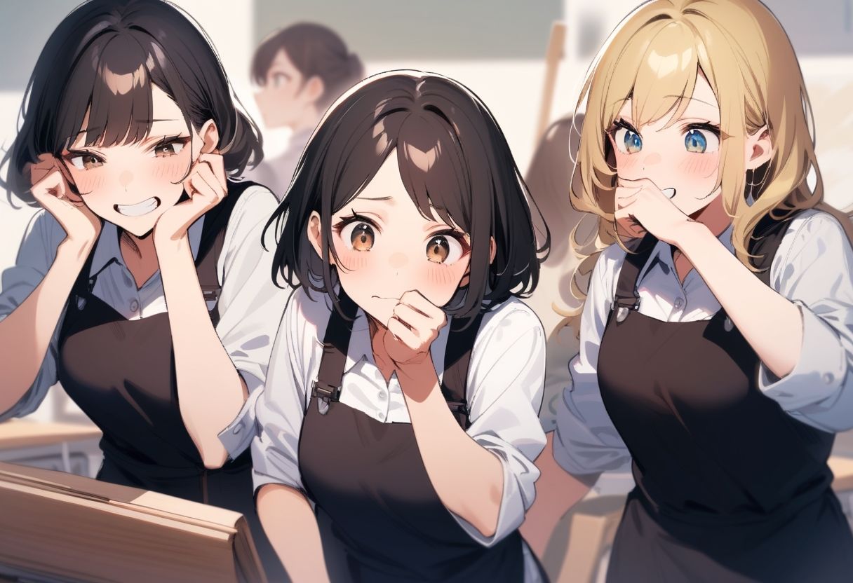 有栖川アリサのCFNM体験談 女子美大でヌードモデル！大勢の女子大生に小さな包茎チンポを笑われてしまう羞恥と屈辱のデッサン授業！ - サンプル画像 5