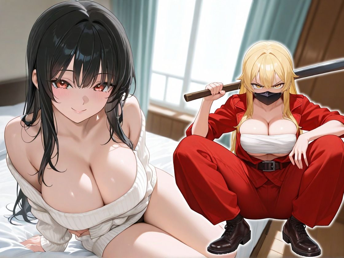 爆乳レディース総長を助けたら惚れられて、清楚系美少女になって恩返しエッチしに来た話【中出し/ラブラブ/暴走族】 - サンプル画像 3