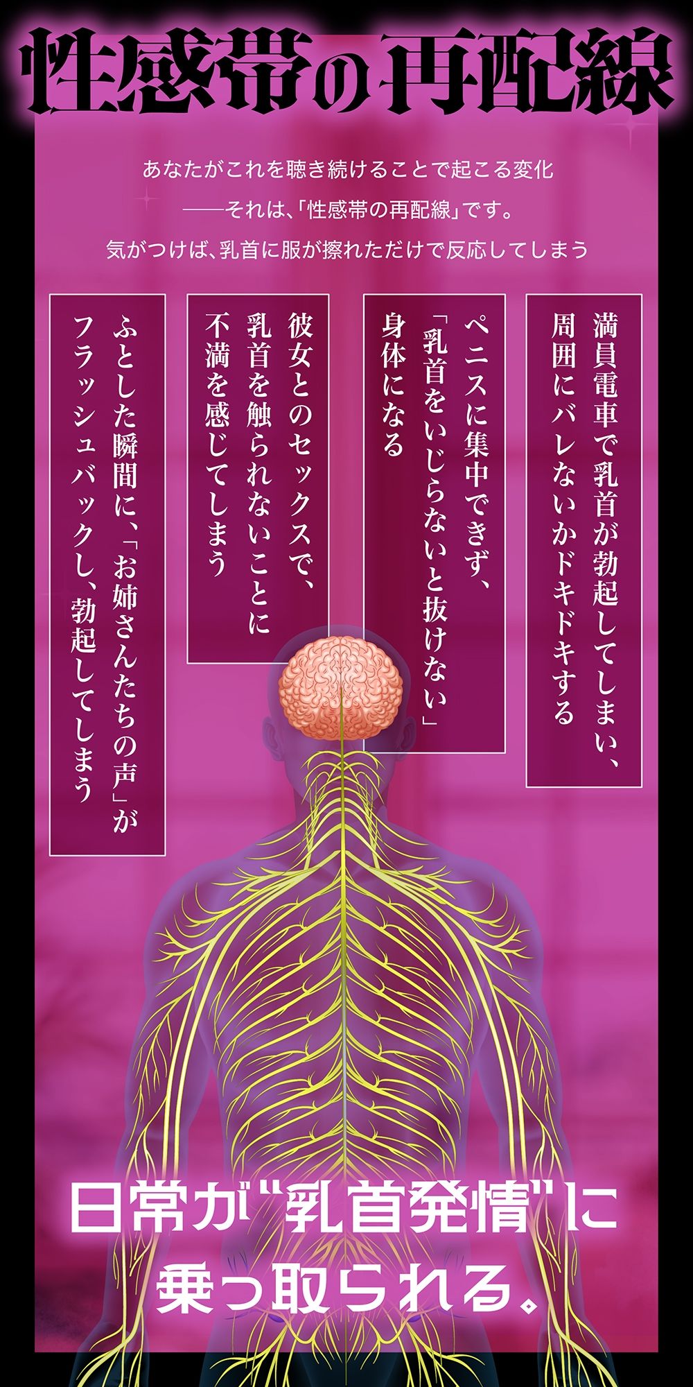 メス喘ぎが止まらない！『寸止め』乳首開発──気持ちよすぎて、‘男’が壊れる── - サンプル画像 3
