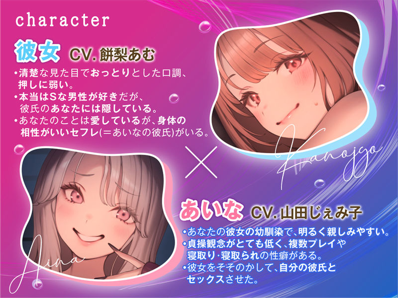 本当の寝取られ体験君の彼女、寝取られちゃってるよwww - サンプル画像 1