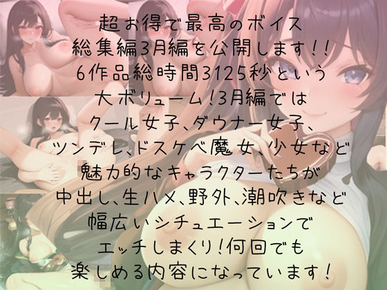 2025年3月ボイス総集編 - サンプル画像 1