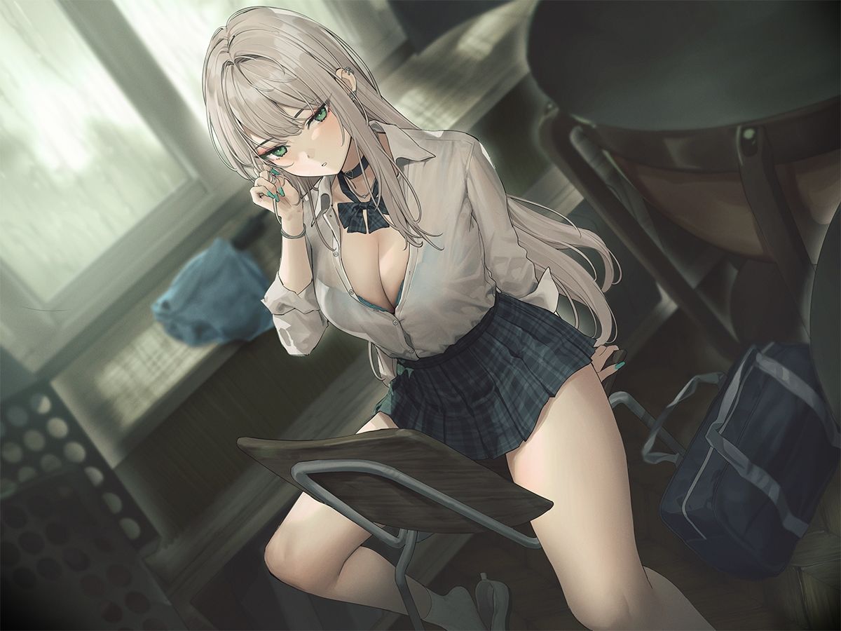 【雨音ASMR】ギャルと放課後と、雨雫。 - サンプル画像 1