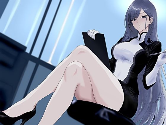 クール美女検査官の無慈悲な評価と冷酷オナサポによる事務的矯正射精指導「この射精レベル…ちん差値低すぎですね」 - サンプル画像 2