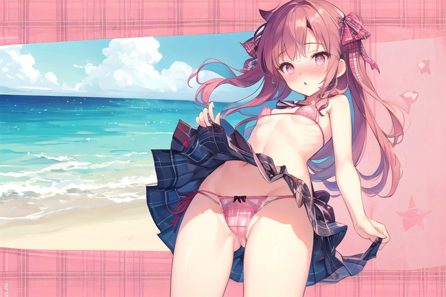 実演、オナニー、CV七瀬ゆな、夏本番！ - サンプル画像 1