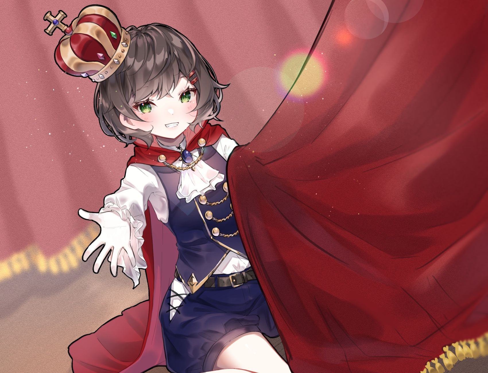 学園遊戯 〜彼女が王子で俺が姫！？学校祭前に二人きりの体育館でエッチする話〜 - サンプル画像 4