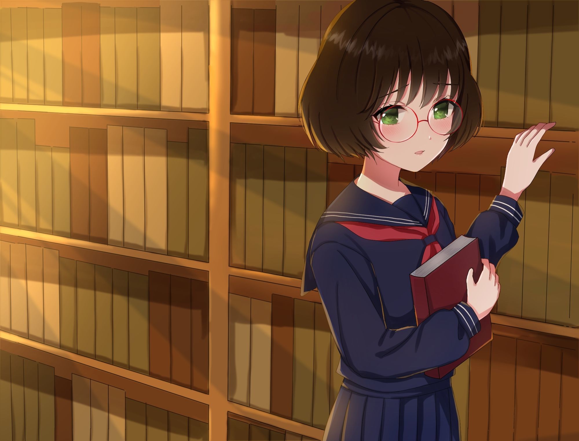 学園遊戯 〜内気な図書委員のキミは実はむっつりスケベだった話〜 - サンプル画像 4