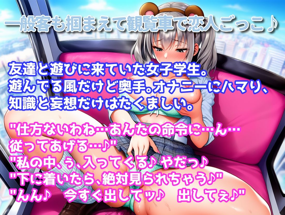 魔法のチケットで遊園地を俺専用のエロパークに！！ - サンプル画像 5