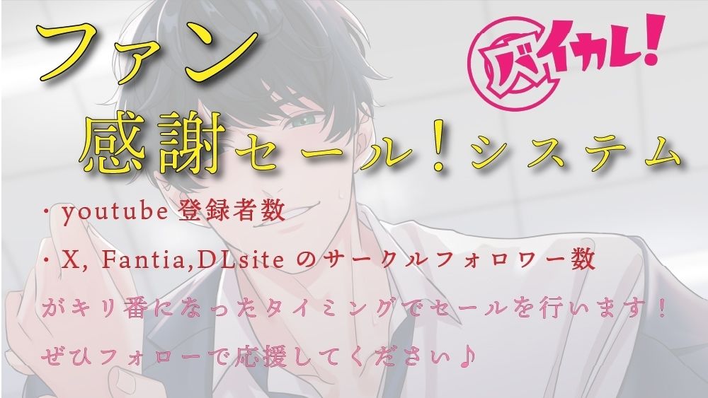 忠犬アナ公！「僕はマネージャーの犬ですぅ…」〜人気アイドルが楽屋でメスイキ連続絶頂！〜 ASMR/バイノーラル/女性優位/S女向け/ペニバン/男性受け/激しめ/喘ぎ - サンプル画像 5