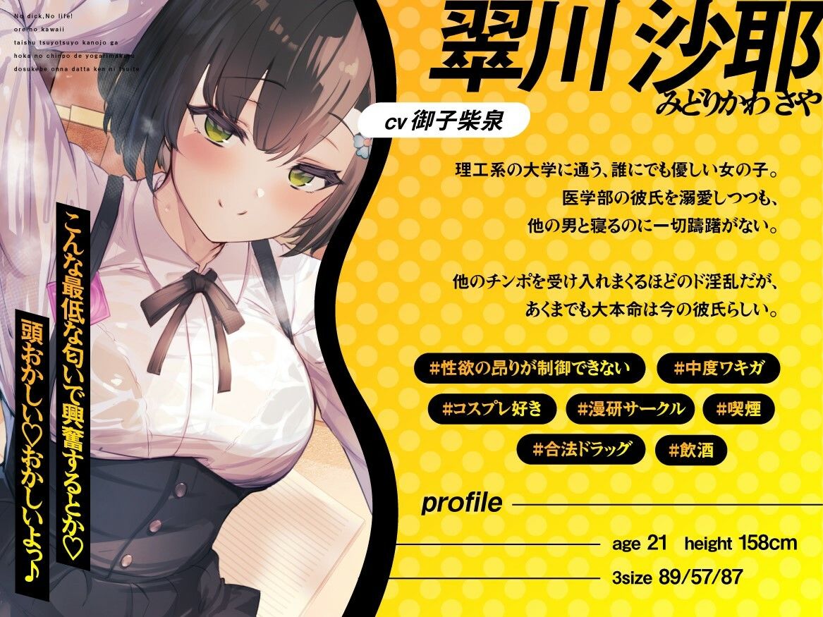 ノーチンポ・ノーライフ！！ -俺の可愛い体臭ツヨツヨ彼女が、他のチンポでヨガりまくるドスケベ女だった件について- - サンプル画像 2